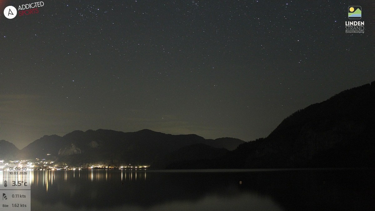 Archiv Foto Webcam Wolfgangsee - Lindenstrand