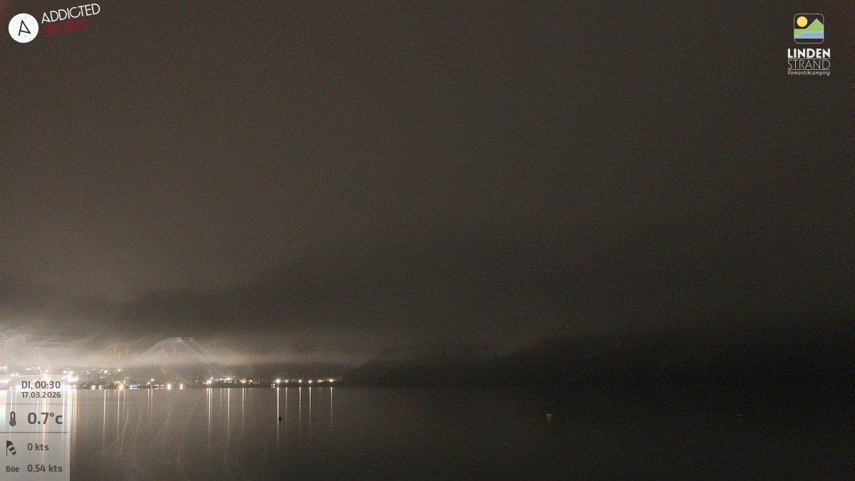 Archiv Foto Webcam Wolfgangsee - Lindenstrand