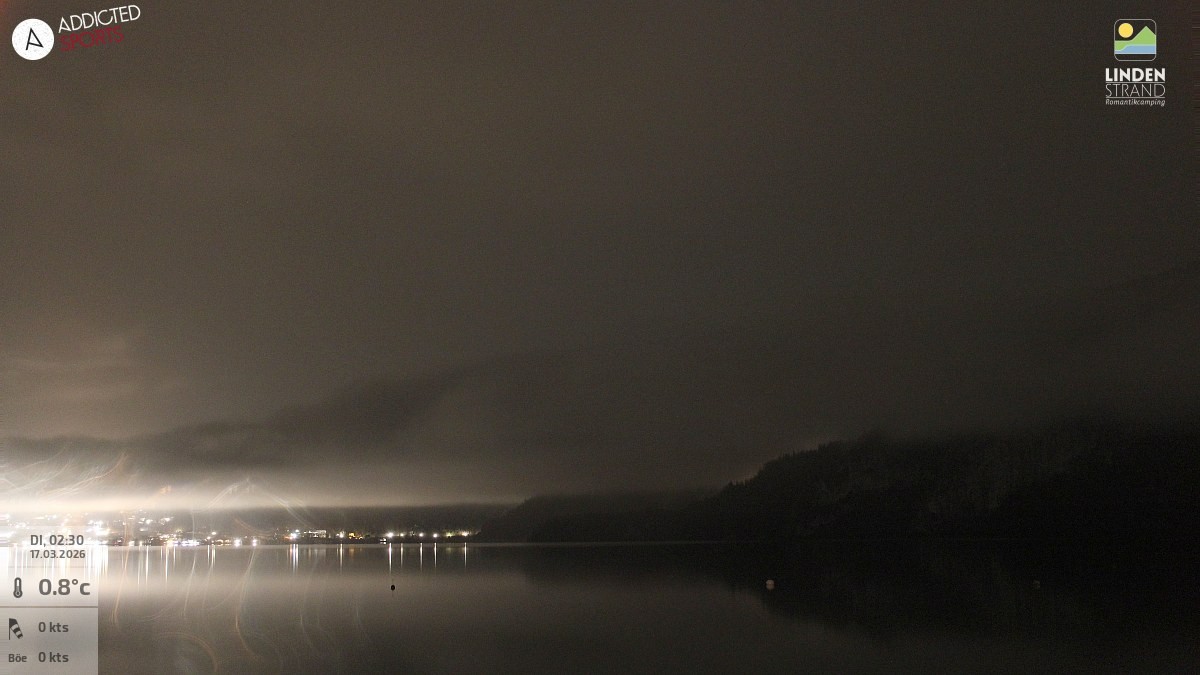 Archiv Foto Webcam Wolfgangsee - Lindenstrand