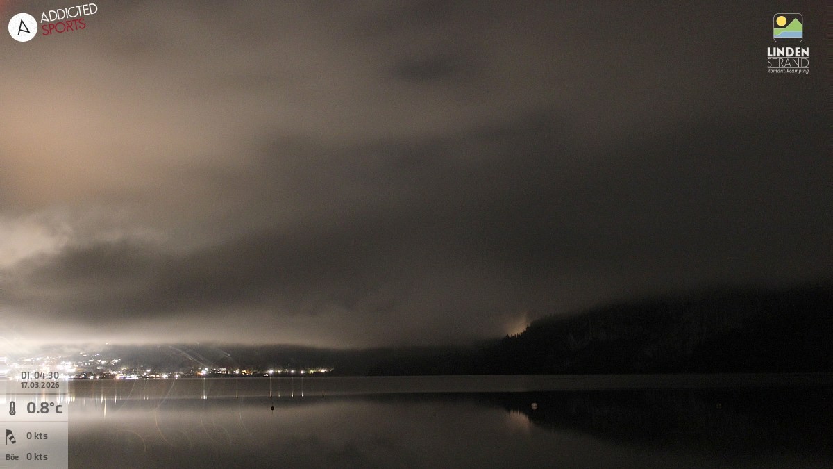 Archiv Foto Webcam Wolfgangsee - Lindenstrand