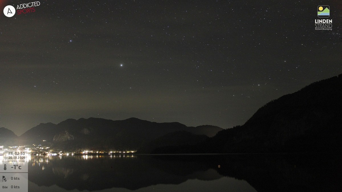 Archiv Foto Webcam Wolfgangsee - Lindenstrand