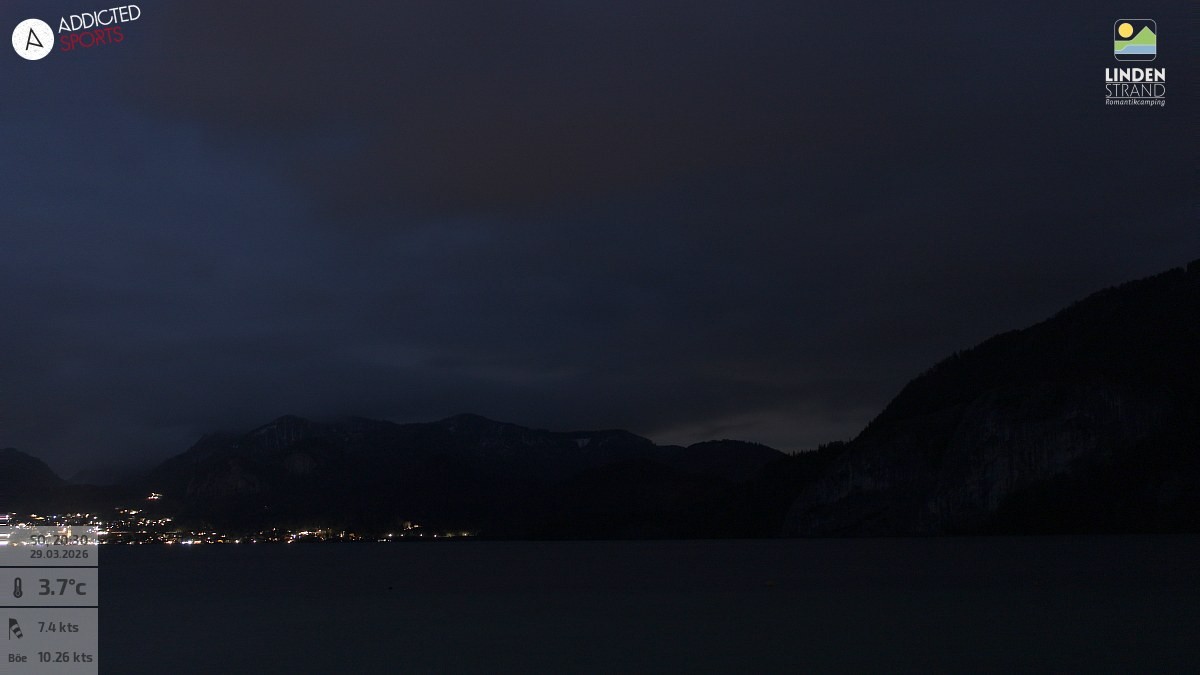 Archiv Foto Webcam Wolfgangsee - Lindenstrand