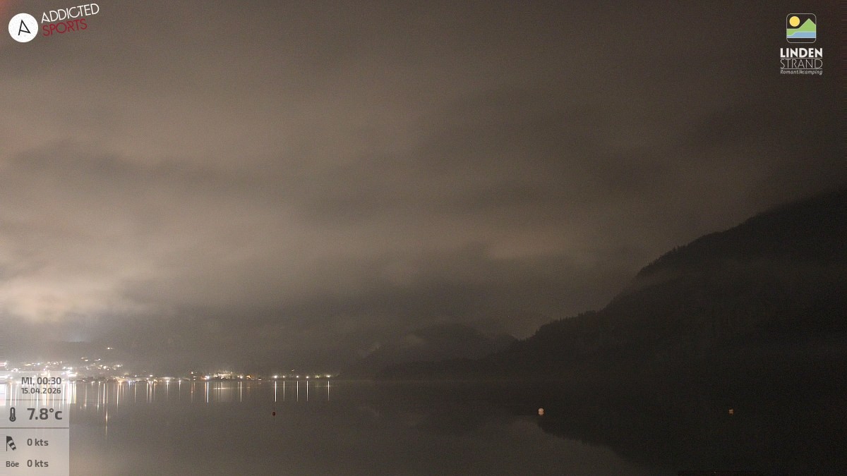 Archiv Foto Webcam Wolfgangsee - Lindenstrand