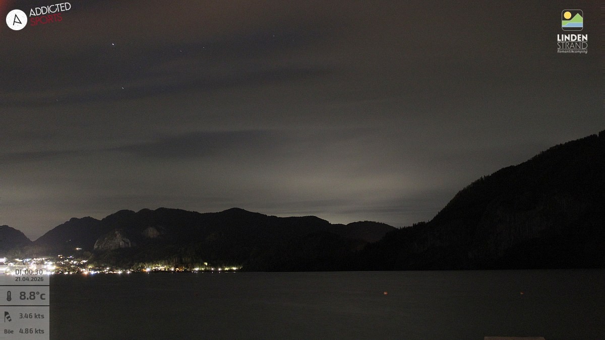 Archiv Foto Webcam Wolfgangsee - Lindenstrand