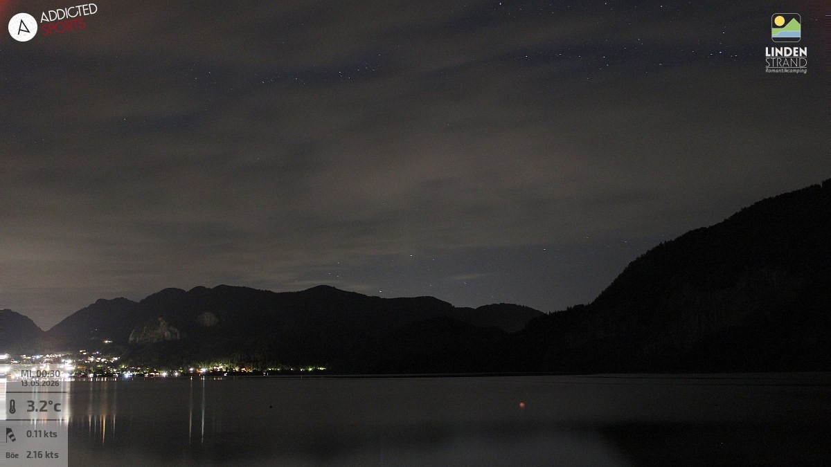 Archiv Foto Webcam Wolfgangsee - Lindenstrand
