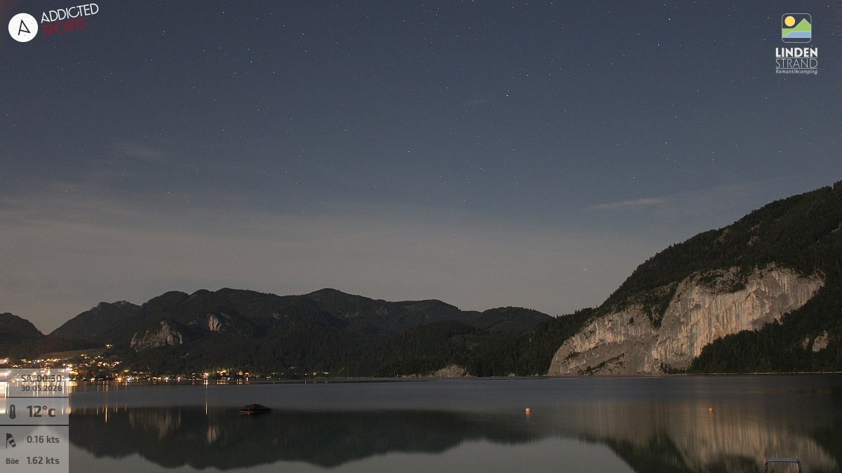 Archiv Foto Webcam Wolfgangsee - Lindenstrand