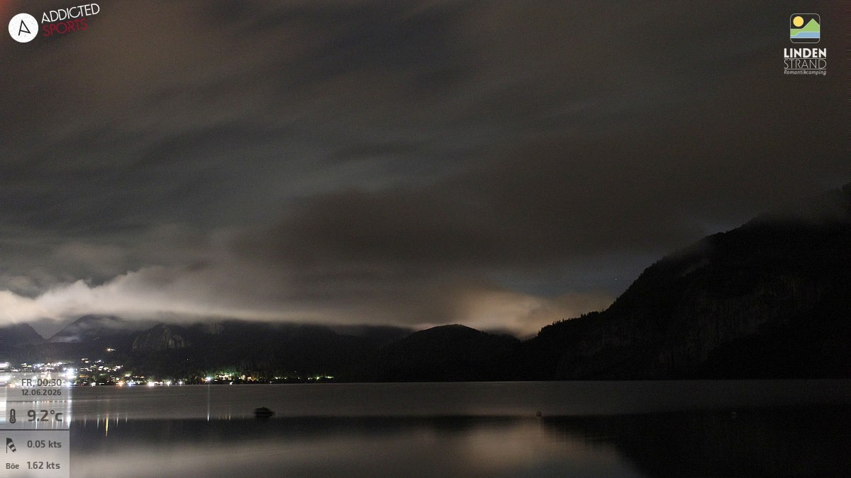 Archiv Foto Webcam Wolfgangsee - Lindenstrand