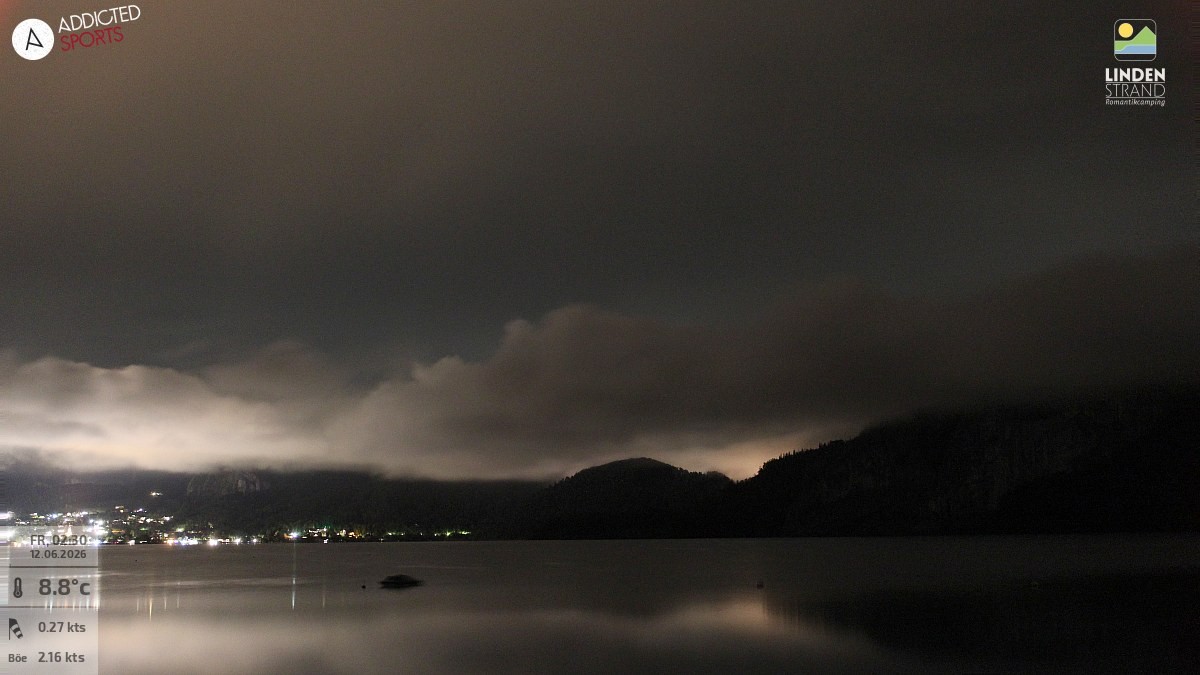 Archiv Foto Webcam Wolfgangsee - Lindenstrand
