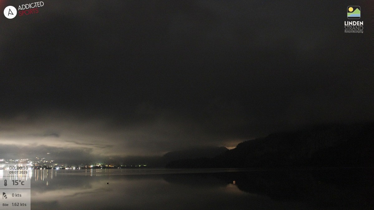 Archiv Foto Webcam Wolfgangsee - Lindenstrand