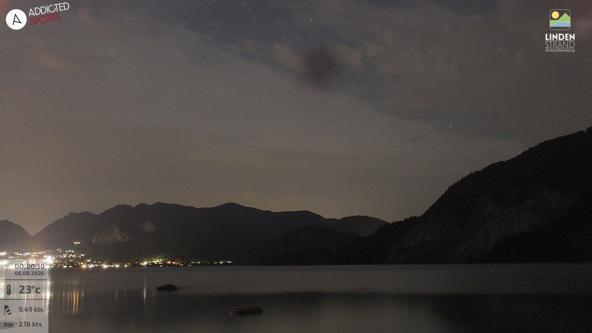 Archiv Foto Webcam Wolfgangsee - Lindenstrand