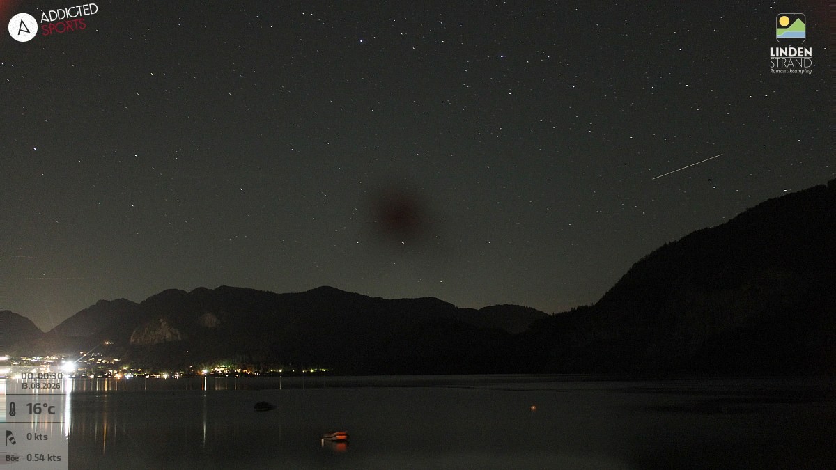 Archiv Foto Webcam Wolfgangsee - Lindenstrand