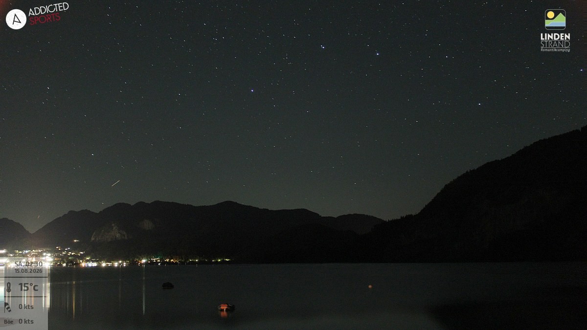 Archiv Foto Webcam Wolfgangsee - Lindenstrand