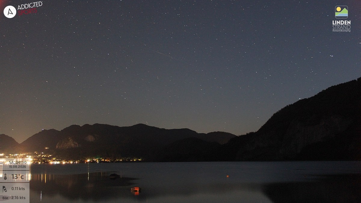 Archiv Foto Webcam Wolfgangsee - Lindenstrand