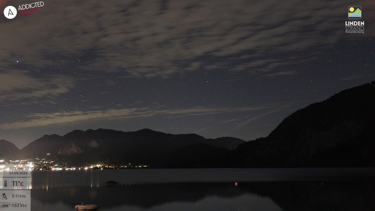 Archiv Foto Webcam Wolfgangsee - Lindenstrand