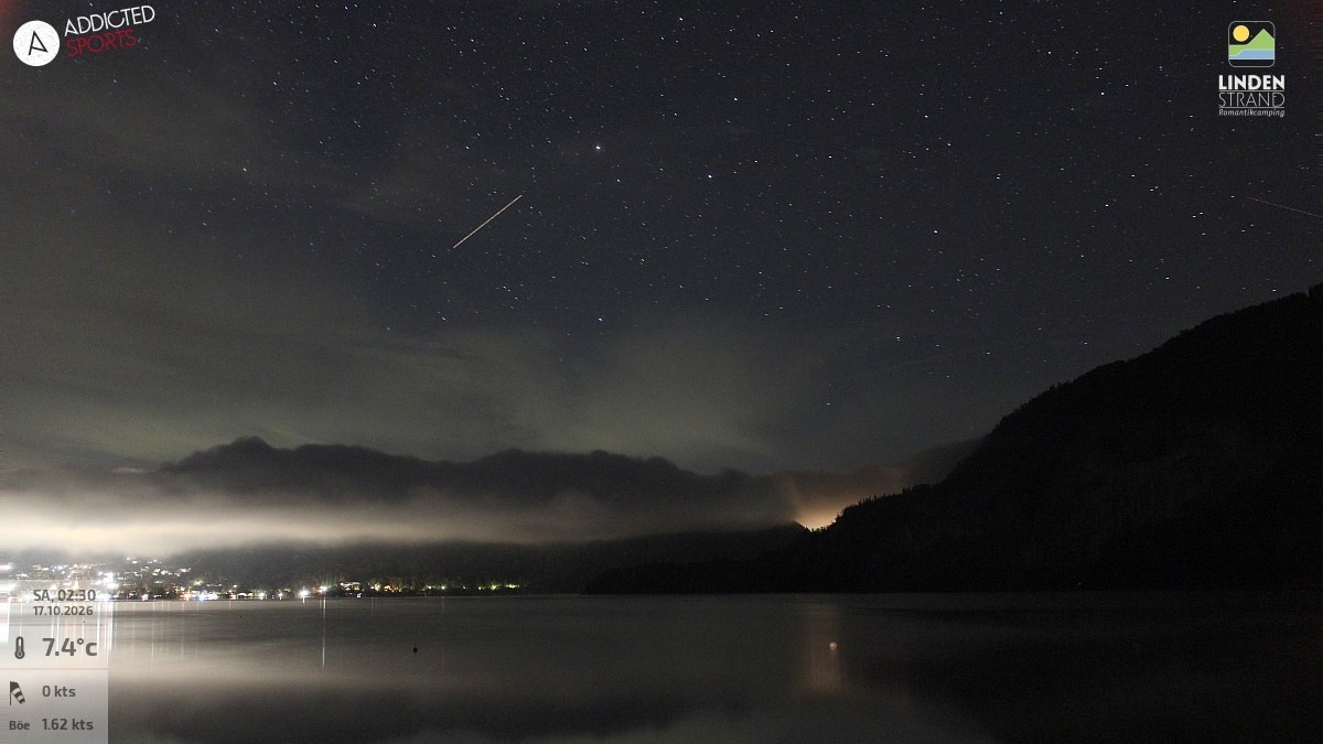 Archiv Foto Webcam Wolfgangsee - Lindenstrand