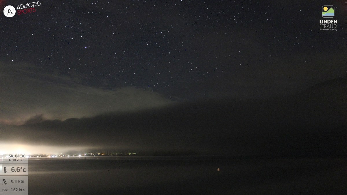 Archiv Foto Webcam Wolfgangsee - Lindenstrand