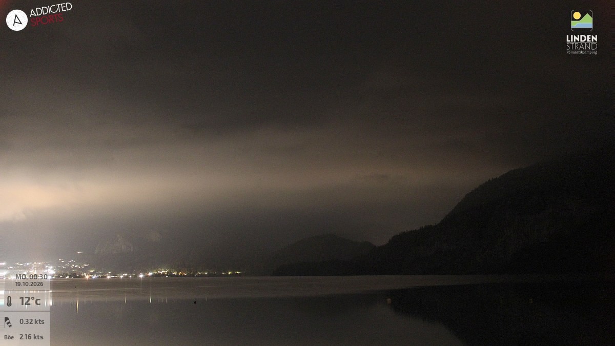Archiv Foto Webcam Wolfgangsee - Lindenstrand