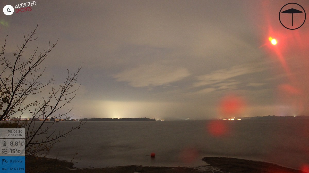 Archiv Foto Webcam Übersee: Blick auf den Chiemsee vom Chiemgauhof