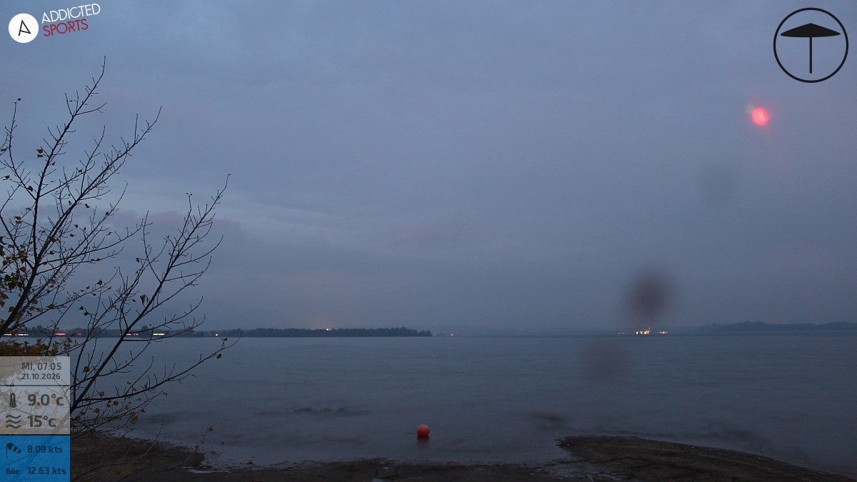 Archiv Foto Webcam Übersee: Blick auf den Chiemsee vom Chiemgauhof