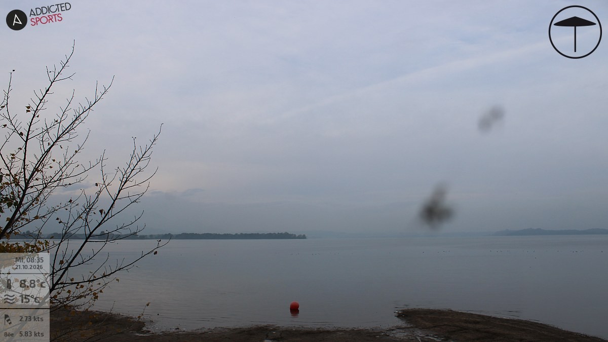 Archiv Foto Webcam Übersee: Blick auf den Chiemsee vom Chiemgauhof