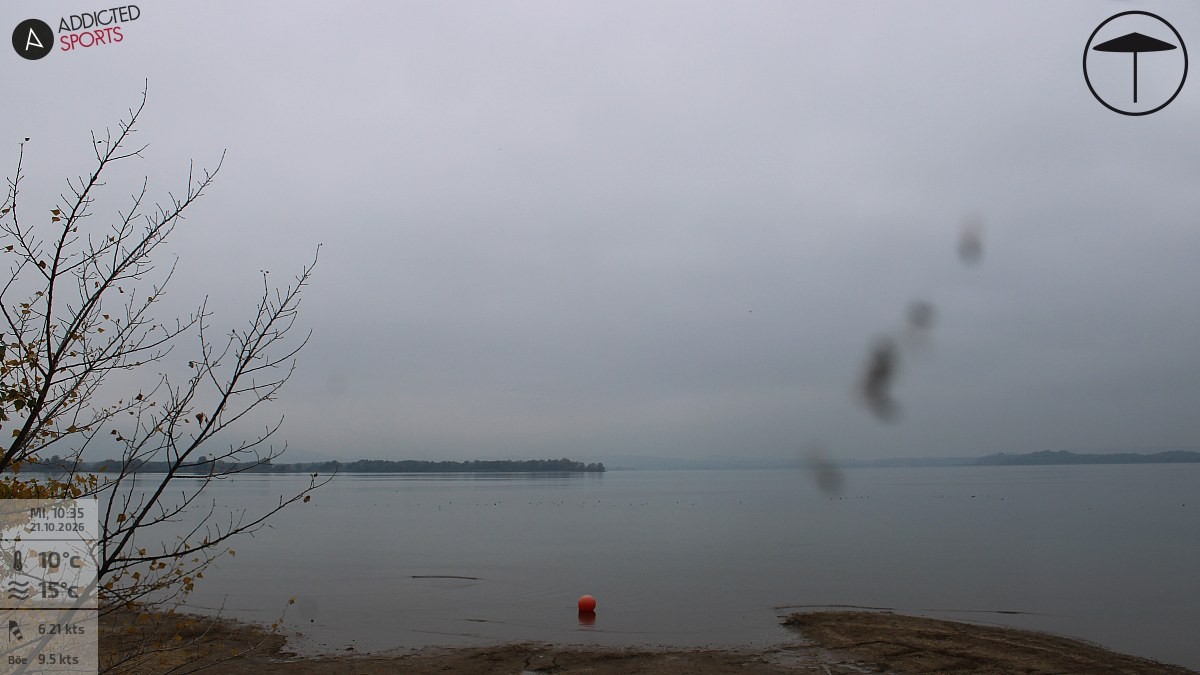 Archiv Foto Webcam Übersee: Blick auf den Chiemsee vom Chiemgauhof