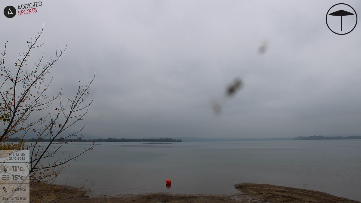 Archiv Foto Webcam Übersee: Blick auf den Chiemsee vom Chiemgauhof