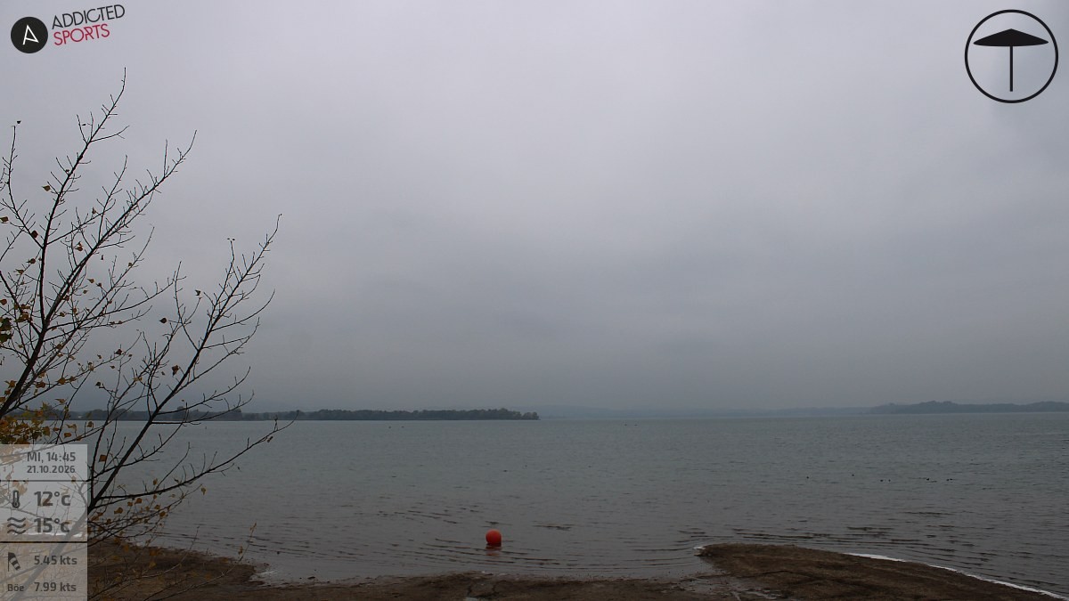 Archiv Foto Webcam Übersee: Blick auf den Chiemsee vom Chiemgauhof