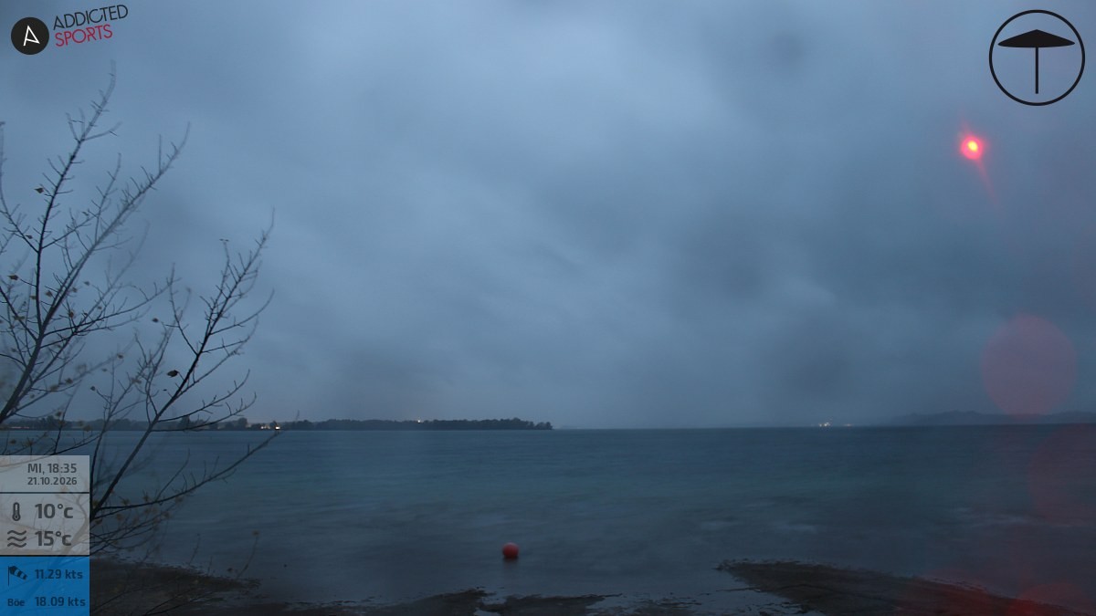 Archiv Foto Webcam Übersee: Blick auf den Chiemsee vom Chiemgauhof