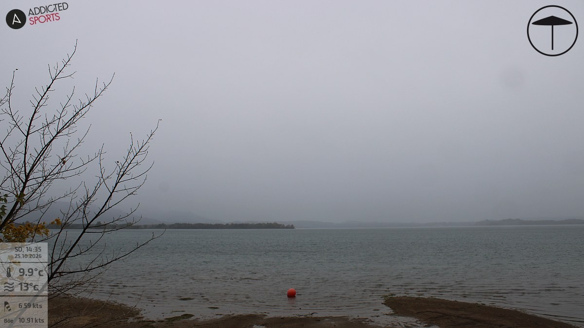 Archiv Foto Webcam Übersee: Blick auf den Chiemsee vom Chiemgauhof