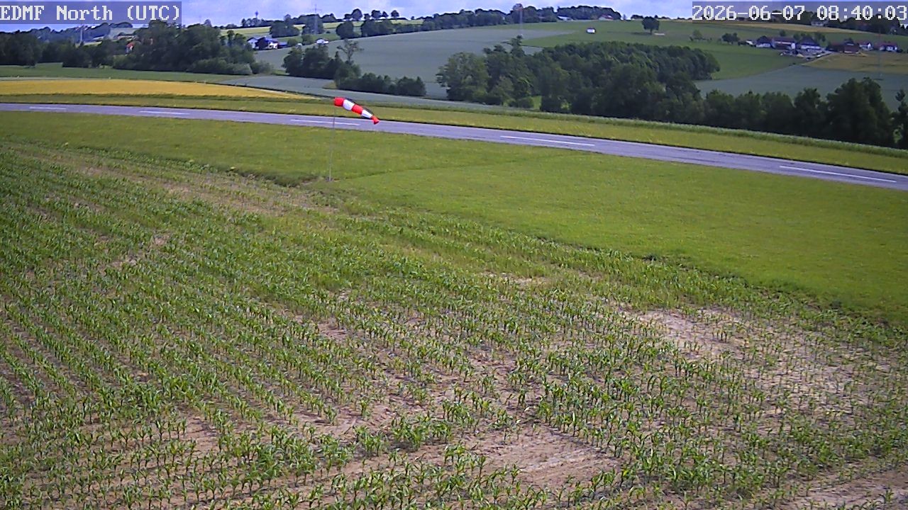 Archiv Foto Webcam Flugplatz Fürstenzell bei Passau