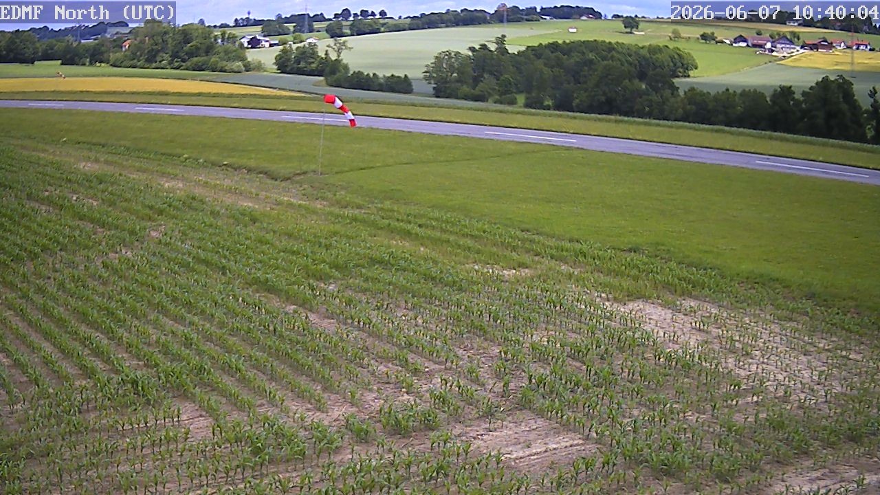 Archiv Foto Webcam Flugplatz Fürstenzell bei Passau