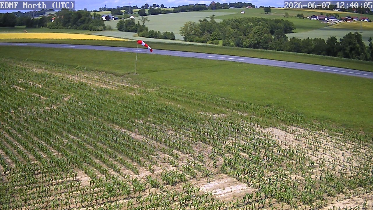 Archiv Foto Webcam Flugplatz Fürstenzell bei Passau