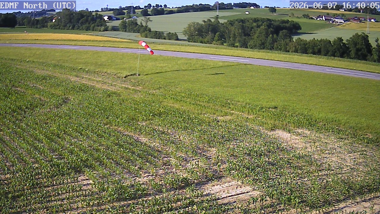 Archiv Foto Webcam Flugplatz Fürstenzell bei Passau