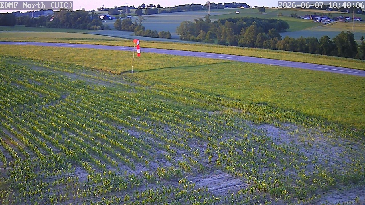 Archiv Foto Webcam Flugplatz Fürstenzell bei Passau