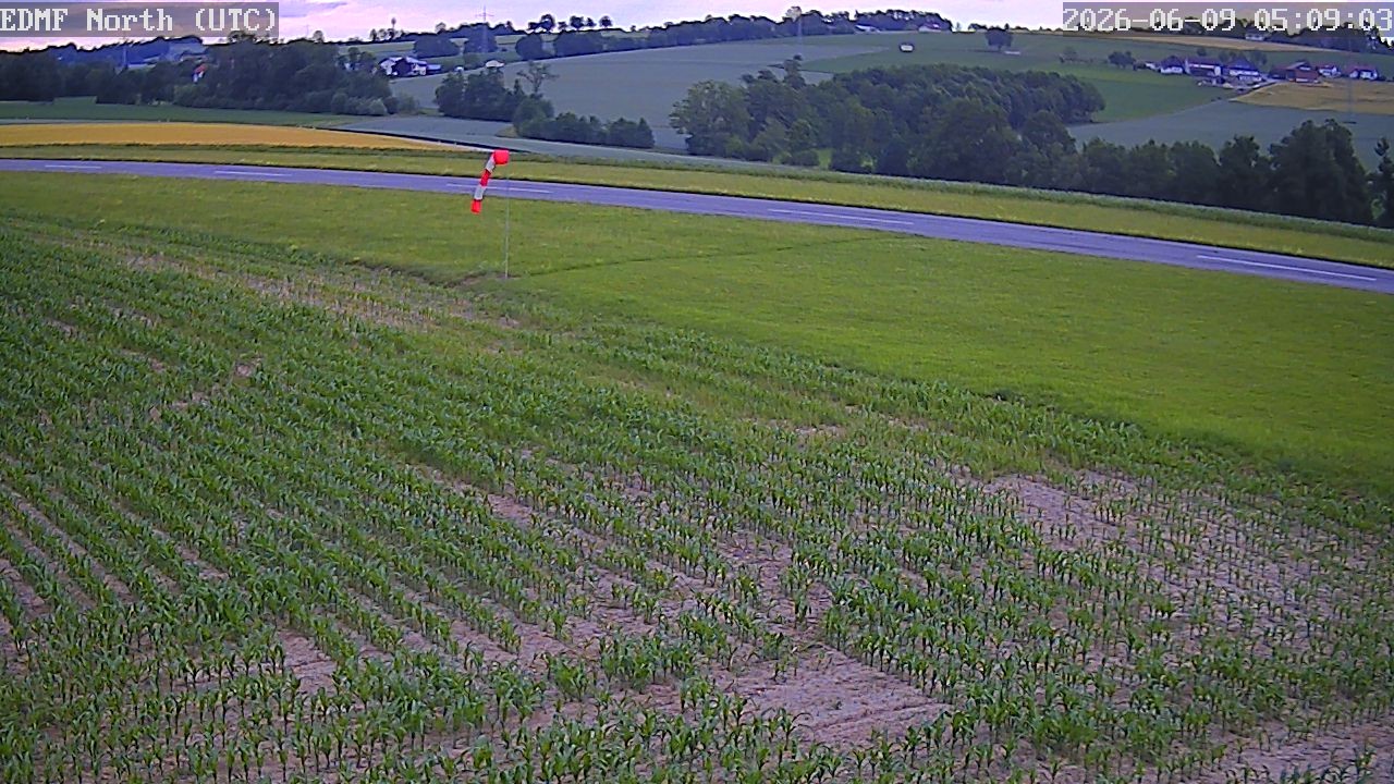 Archiv Foto Webcam Flugplatz Fürstenzell bei Passau