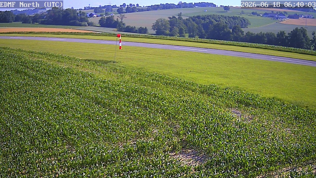 Archiv Foto Webcam Flugplatz Fürstenzell bei Passau