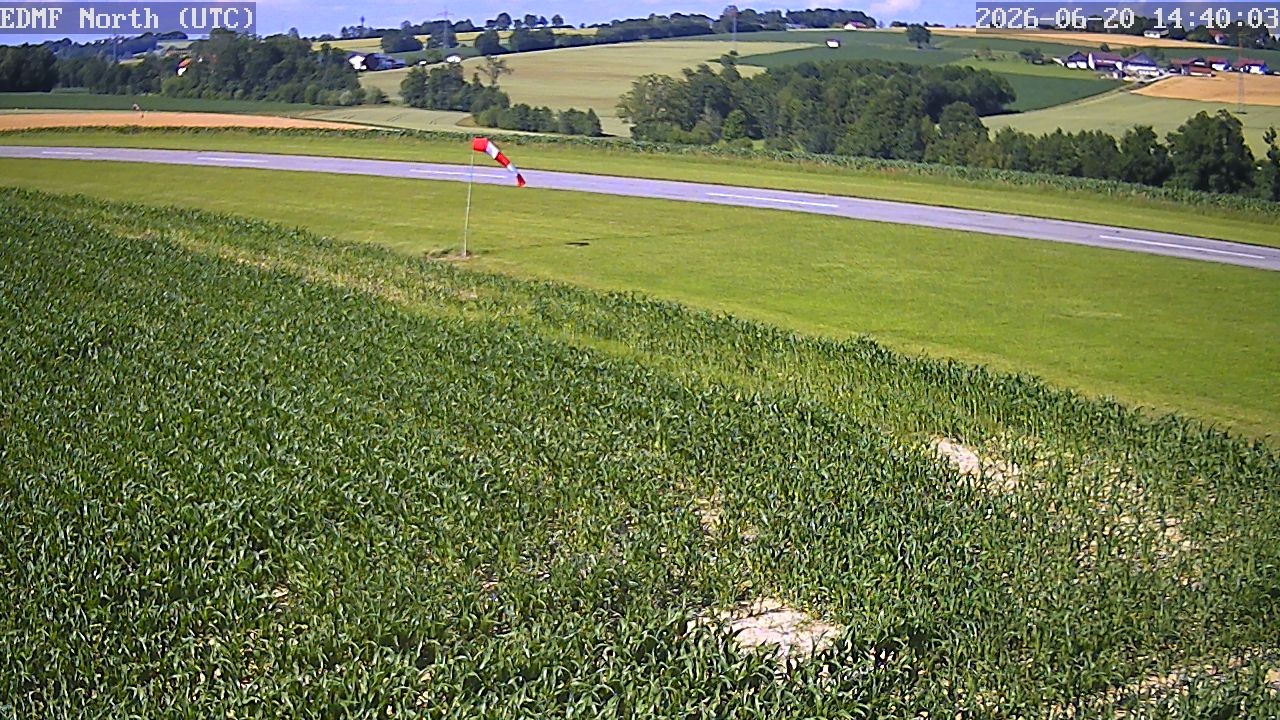 Archiv Foto Webcam Flugplatz Fürstenzell bei Passau