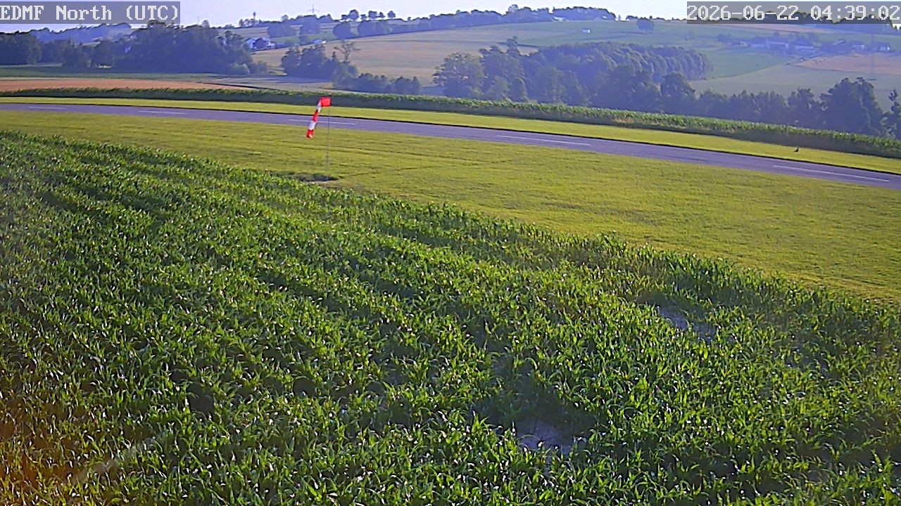 Archiv Foto Webcam Flugplatz Fürstenzell bei Passau