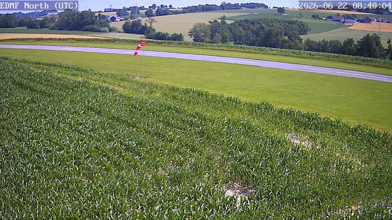 Archiv Foto Webcam Flugplatz Fürstenzell bei Passau