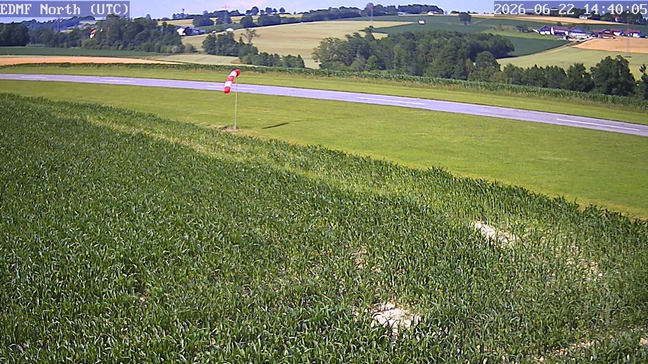 Archiv Foto Webcam Flugplatz Fürstenzell bei Passau