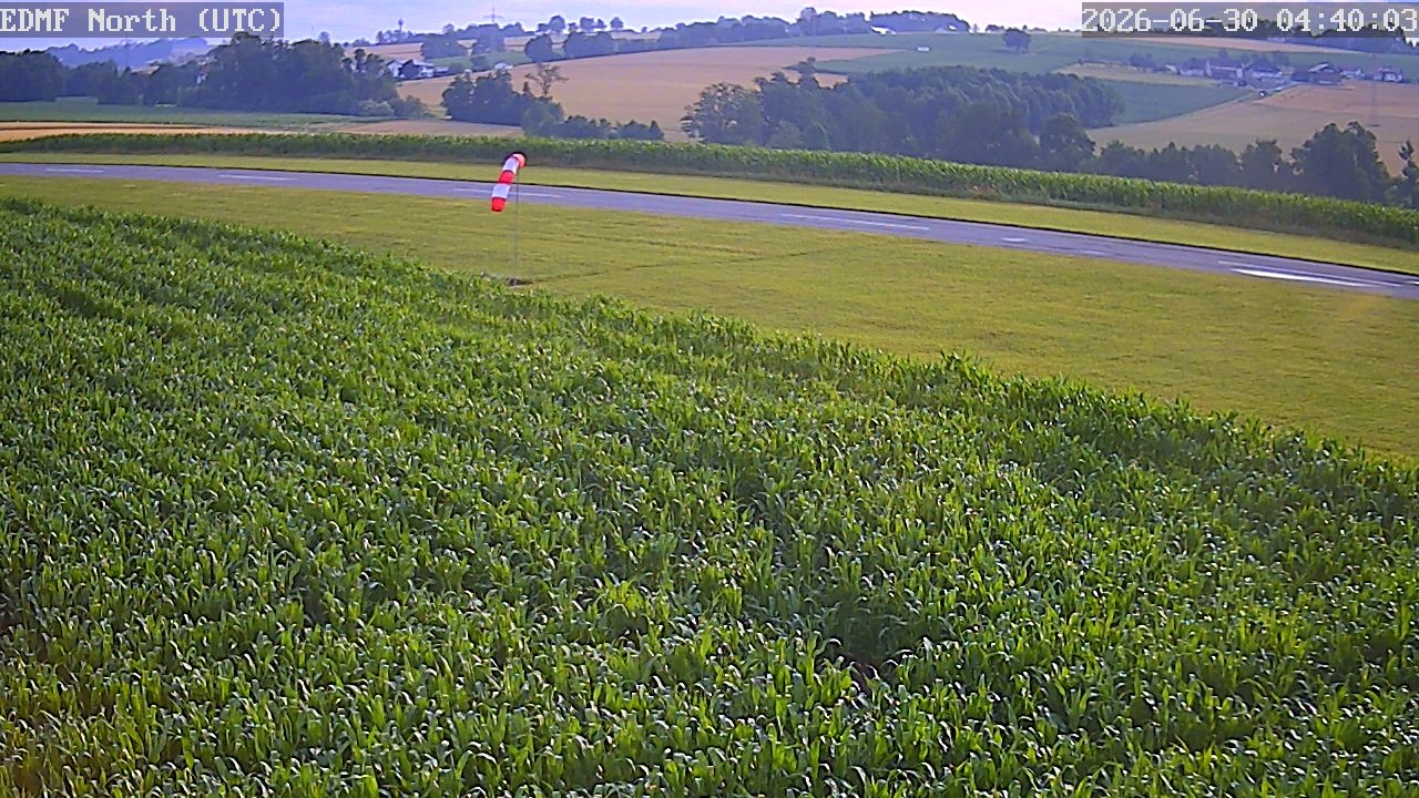 Archiv Foto Webcam Flugplatz Fürstenzell bei Passau