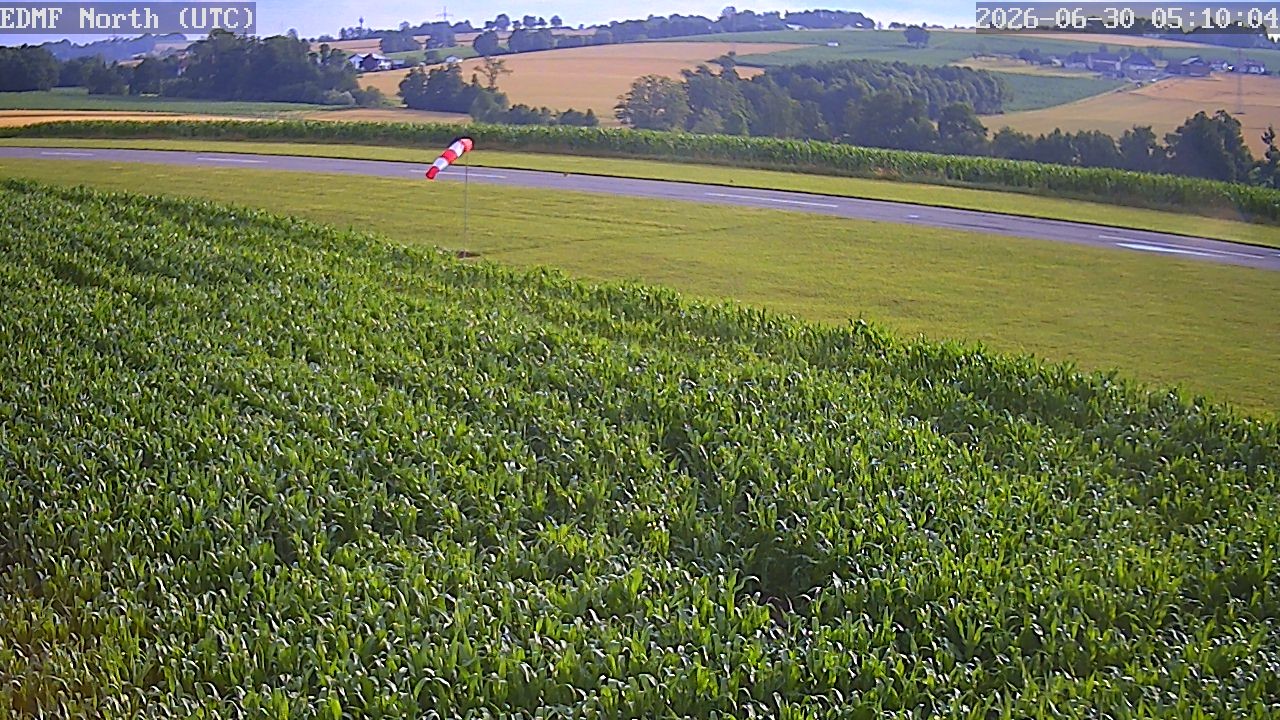 Archiv Foto Webcam Flugplatz Fürstenzell bei Passau