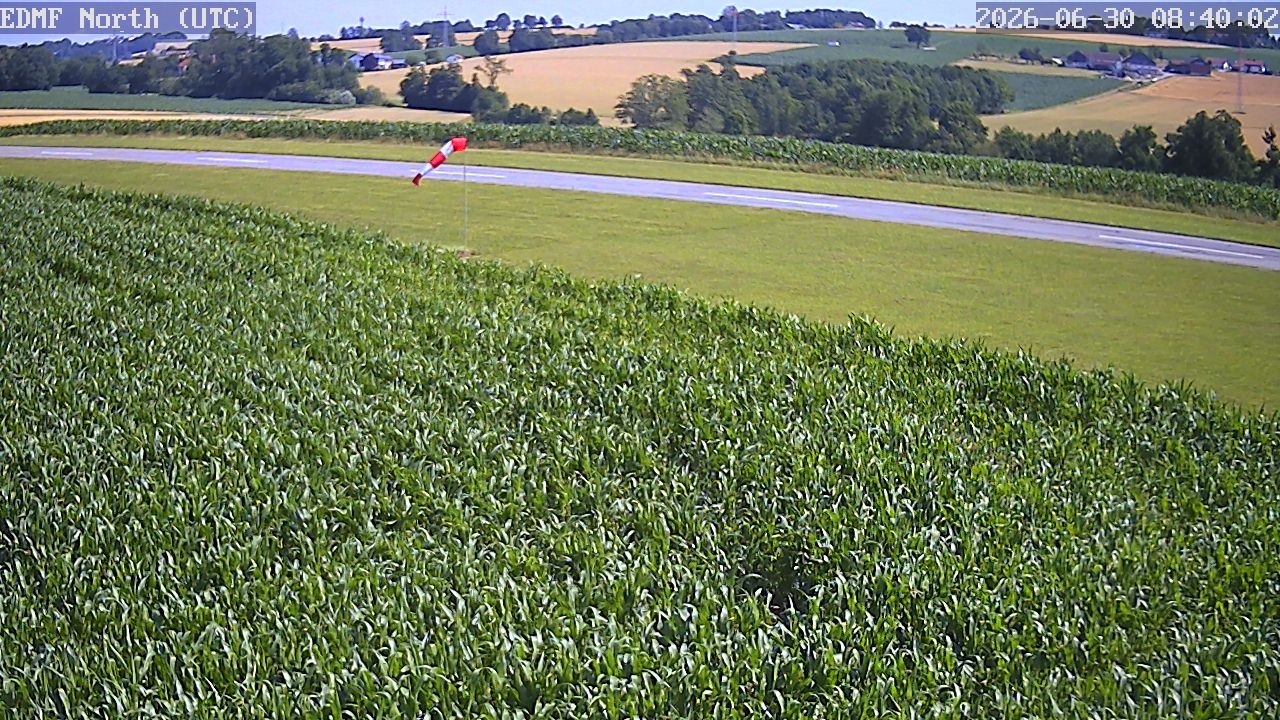 Archiv Foto Webcam Flugplatz Fürstenzell bei Passau