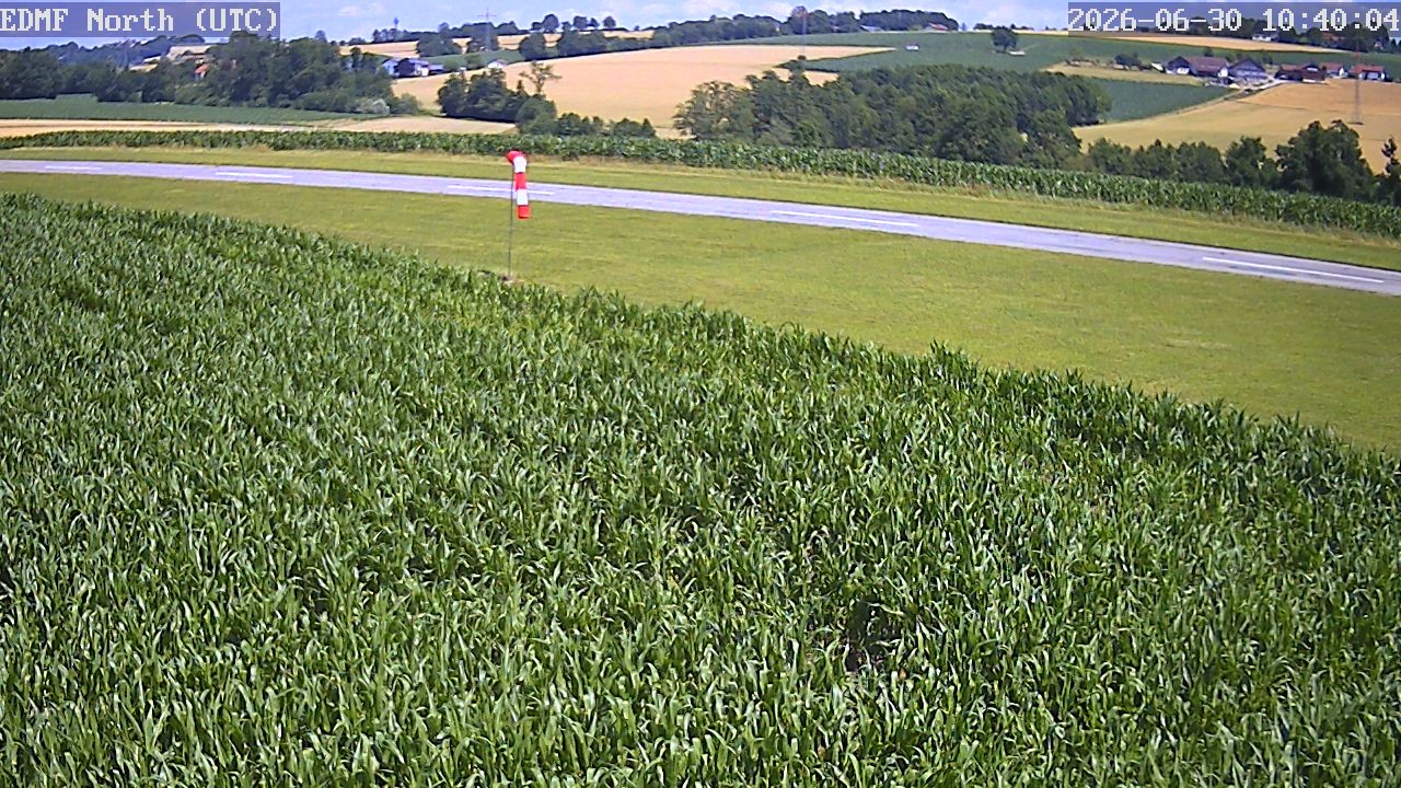 Archiv Foto Webcam Flugplatz Fürstenzell bei Passau