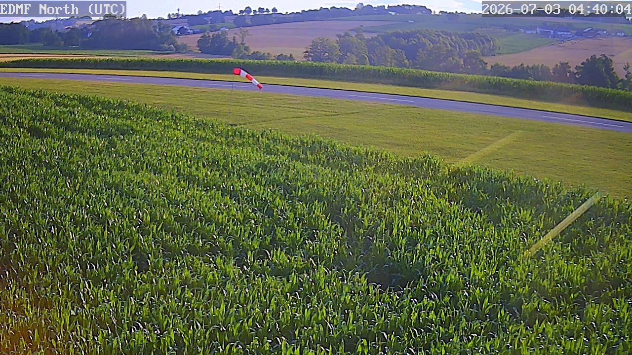 Archiv Foto Webcam Flugplatz Fürstenzell bei Passau
