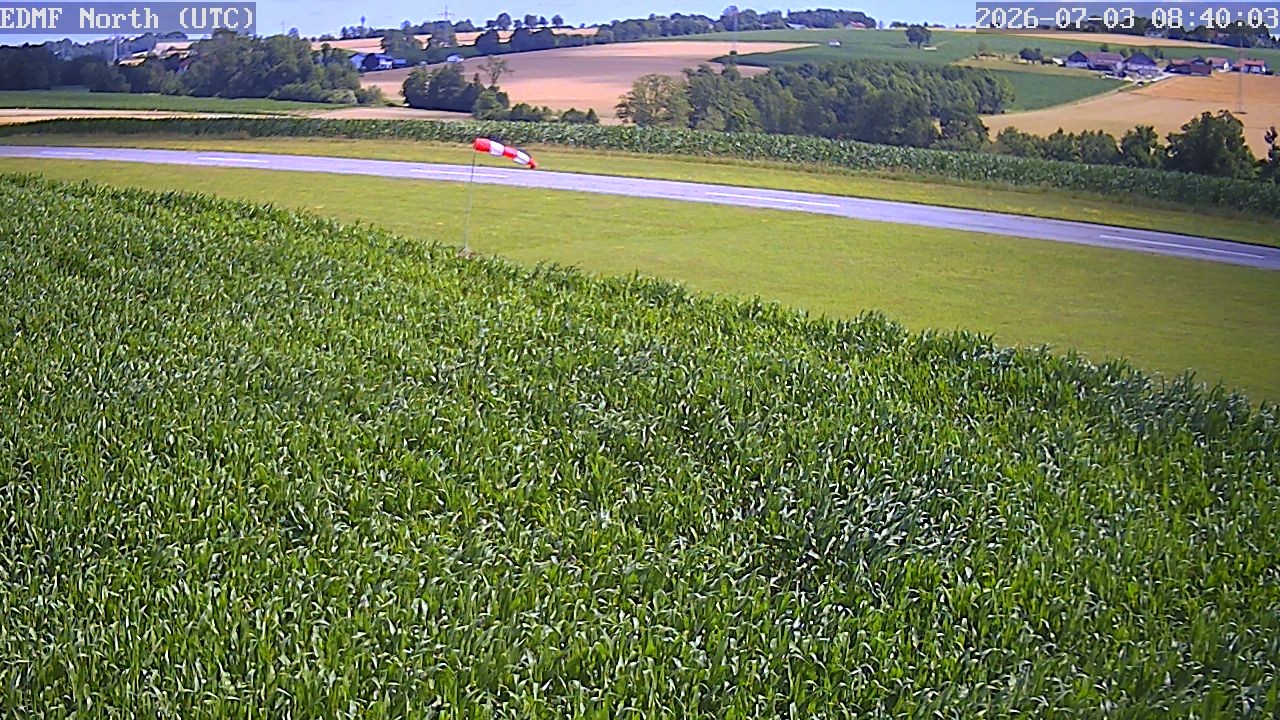 Archiv Foto Webcam Flugplatz Fürstenzell bei Passau