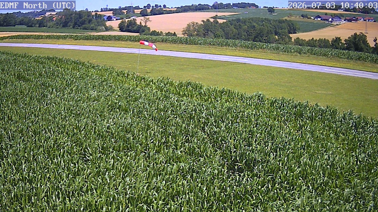 Archiv Foto Webcam Flugplatz Fürstenzell bei Passau