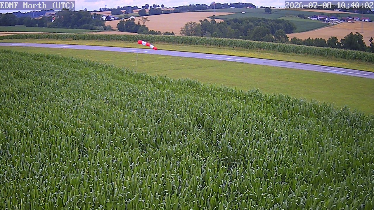 Archiv Foto Webcam Flugplatz Fürstenzell bei Passau