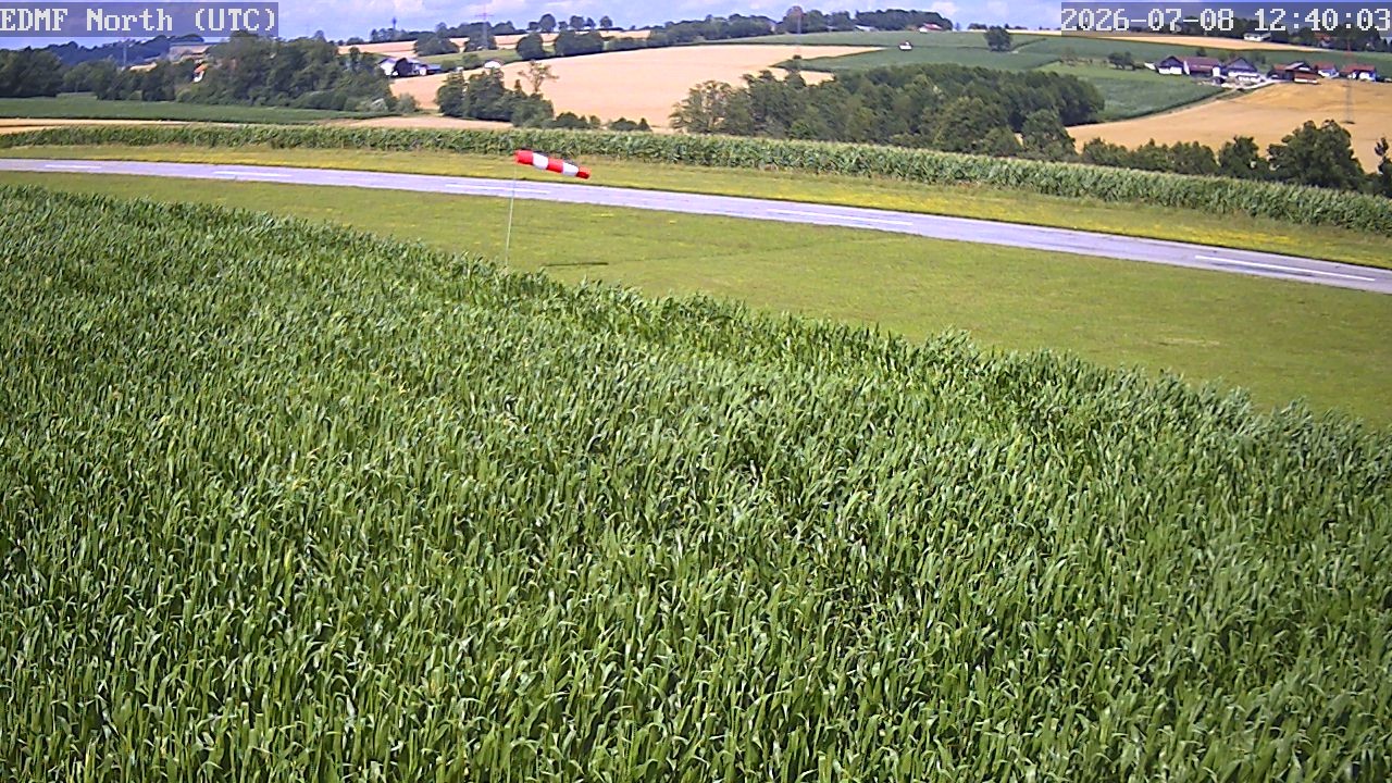 Archiv Foto Webcam Flugplatz Fürstenzell bei Passau