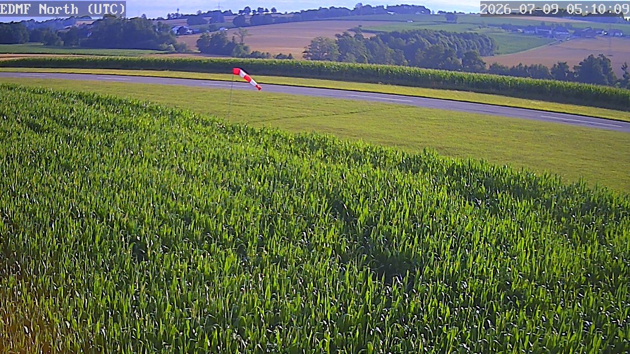 Archiv Foto Webcam Flugplatz Fürstenzell bei Passau